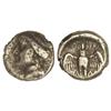 Image 1 : Dracma. 400-350 a.C. AMISOS. Anv.: Cabeza de Tyche a izquierda. Rev.: Lechuza con las alas extendida