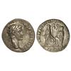 Image 1 : Denario. Acuñada el 7-6 a.C. AUGUSTO. Anv.: CAESAR AVGVSTVS DIVI (F. PATER PATRIAE). Cabeza laureada