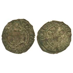 Dinero. FERNANDO II. VALENCIA. Cru-1215.2. MBC+.