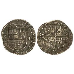 1 Real. S/F. SEVILLA. 3,50 grs. Ensayador: ¶. (Cospel algo alabeado). Cal-664. MBC+.