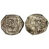 Image 1 : 4 Reales. 1592. SEVILLA. B. 13,70 grs. (Oxidaciones). RARA. Cal-401. BC+/MBC-.