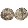 Image 1 : 4 Reales. 1597. SEVILLA. B. 13,70 grs. (Oxidaciones). RARA. Cal-406. MBC-.
