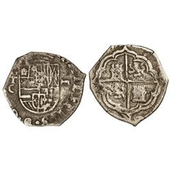 1 Real. TOLEDO. C. 3,50 grs. Fecha no visible. (Rayitas en reverso). Cal-tipo 153a. MBC-.