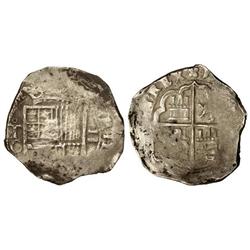 2 Reales. 16(--). TOLEDO. C. 7 grs. Cal-Tipo 128. MBC/MBC-.