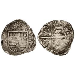 4 Reales. SEVILLA. V. 13,60 grs. Cal-tipo 92. MBC.