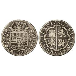 4 Reales. 1740. MADRID. J.F. Cal-1006. MBC-.