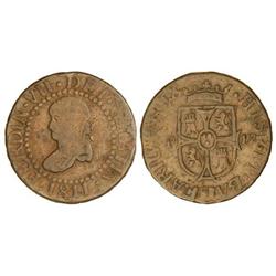 12 Diners. 1811. MALLORCA. FALSA (ver nota Cal-pág. 757). Curiosa. BC/MBC-.