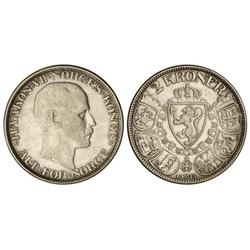 2 Coronas. 1913. HAAKON VII. AR. KM-370. MBC+.