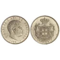 1.000 Reis. 1899. CARLOS I. AR. (Levísimas rayitas). KM-540. EBC-.