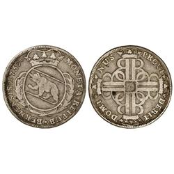 1/4 Thaler. 1759. BERNA. AR. KM-118. MBC-.