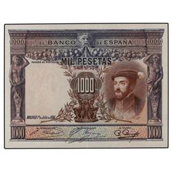 1.000 Pesetas. 1 Julio 1925. Carlos I. Ed-C2. EBC.