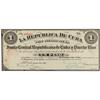 Image 1 : 1 Peso. 17 Agosto 1869. JUNTA CENTRAL REPUBLICANA DE CUBA Y PUERTO RICO. (Pequeñas roturas en margen