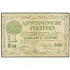 Image 1 : 50 Cèntims. 1 d´Abril 1937. Aj. de FRUITERS. (Sucio). ESCASO. AT-1063a; T-1234a. MBC+.