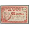 Image 1 : 50 Cèntims. 16 Abril 1937. C.M. de LA ROCA DEL VALLÉS. AT-2175 c. ;T-2512 c. S/C.