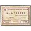 Image 1 : 1 Peseta. 1 Octubre 1937. C.M. de BLESA (Teruel). Serie A. MONT-345c. MBC+.