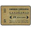 Image 1 : 10 Céntimos. S/F. C.M. de CANDASNOS (Huesca). Cartón. MUY RARO. Mont-432/B. EBC-.