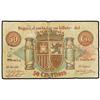 Image 1 : 50 Céntimos. 25 Febrero 1937. C.M. de JUMILLA (Murcia). (Pequeñas roturas). Mont-804/B. MBC-.