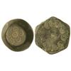 Image 1 : Lote 2 Ponderales Ibero-Romanos. 15,40 grs. y 13,80 grs. AE. Con adornos de círculos. MBC.