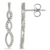 10K white gold Earrings