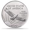 Image 2 : Pure Platinum Eagle Coin  1oz