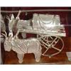 Image 3 : Classic Sterling Silver Filgree Bullock cart