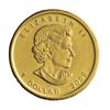 Image 9 : Gold Maple 1 Oz, ½ Oz, ¼ Oz 1/10 and 1/20 Oz- Entire Range of 24 Karat .999 Fine Gold Maple Coins