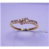 Image 1 : 18 Karat Gold Diamonds Ring. 0210 Carat Diamonds 1.752 Grams Weight