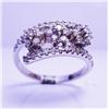 Image 1 : 18 Karat Gold Diamonds Ring. .74 Carat Diamonds 4.30 Grams Weight