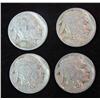 Image 1 : 3. (4) 1919 Buffalo Nickels with dates.