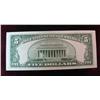 Image 2 : 9. Series 1953A $5 Silver Certificate "Star" Note. AU-Unc.