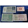 Image 1 : 11. (4) Early German Banknotes including "Vampire" note.