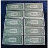 Image 2 : 12 (10) Series 1935-57 Mixed $1 Silver Certificates.