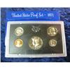 Image 1 : 51. 1971 S U.S. Proof Set. Original as issued.