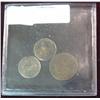 Image 2 : 128. 1901 Indian Cent VF; 1853 & 1859 Seated Liberty Half
