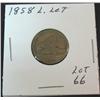 Image 1 : 179. 1858 LL Flying Eagle Cent VG.