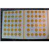 Image 2 : 212. 1941 up Whitman Lincoln Cent folders with 85 coins.