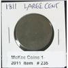 Image 1 : 235. 1811 U.S. Large Cent. Fair.