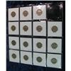 Image 2 : 255. Lot 15 Different P Mint circulated Buffalo Nickels 1914-1930