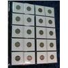 Image 2 : 257. Lot 20 Different Buffalo Nickels 1916-37 in 2 x 2s. Circulated.