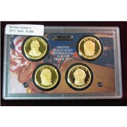 265. 2009 S Presidential $1 U.S. Proof Set. Original as