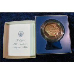 268. 1973 Official Bronze Proof Presidential Inaugural Medal