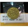 Image 2 : 381. 1984 D Roosevelt Dime with 24K Gold plating.