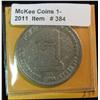 Image 1 : 384. Fitzgerald's, Las Vegas, Nev. $1 Gambling Token.