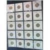 Image 1 : 392. Sheet of (20) 1926-28D Buffalo Nickels. All with dates.