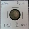Image 1 : 463. 1795 Peru Silver 1/2-Reals.