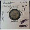 Image 1 : 464. 1880 EB Sweden 10-Ore VF.