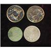 Image 2 : 472. 1918 D Cent; 1987 Bahamas 5c; & (2) Copies of Ancient