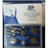 Image 1 : 558. 2001 S U.S. Mint 50 State Quarters Proof Set. Original as issued.