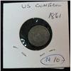 Image 2 : 594. Confederate States of America 1/20. Early copy. Appears to be