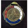 Image 1 : 645. Washington D.C. Enameled Watch Fob. Brass.